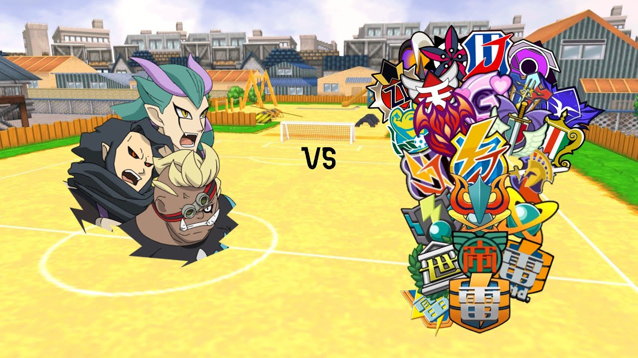 Сможете ли вы победить в Inazuma Eleven GO Strikers Wii с командой вратарей?