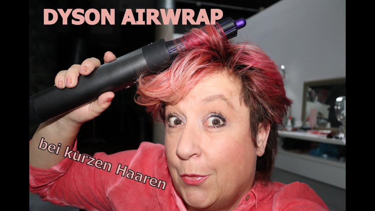 Dyson Airwrap bei kurzem Haar | Volumen am Hinterkopf | kurze Haare stylen