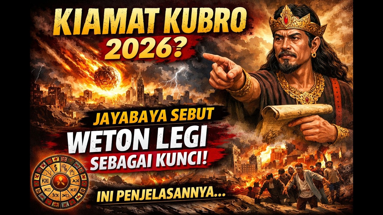 Kiamat Kubro 2026? Jayabaya Sebut Weton Legi Sebagai Kunci! Ini Penjelasannya...