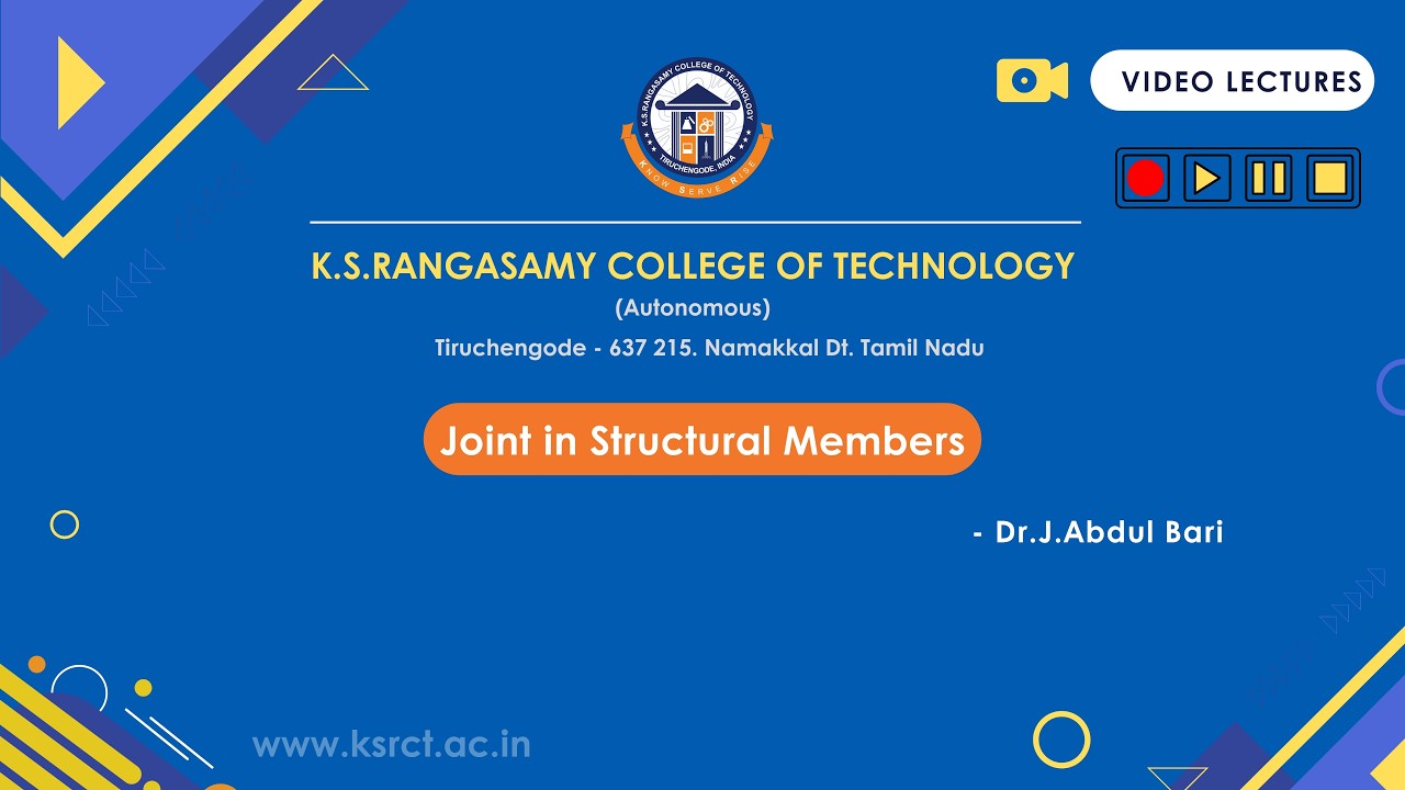 Joint in Structural Members