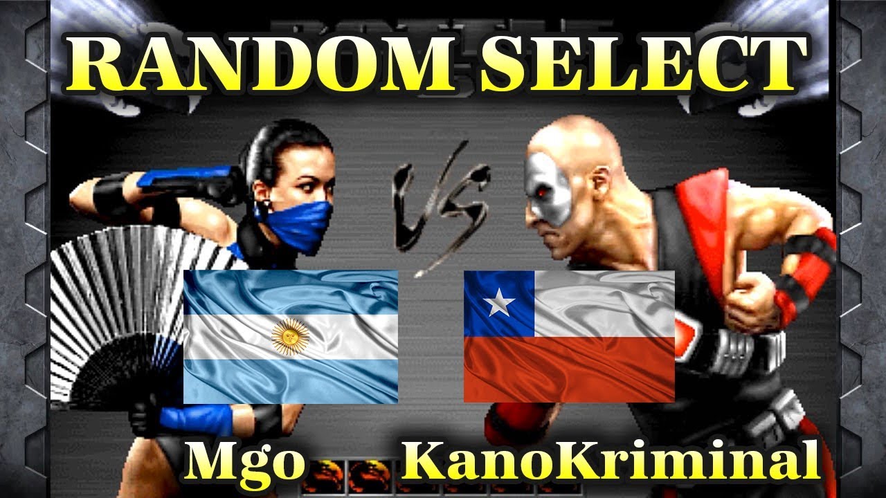 MgoUmkArg (Argentina) vs KanoKriminal (Chile) | UMK3 Random Select