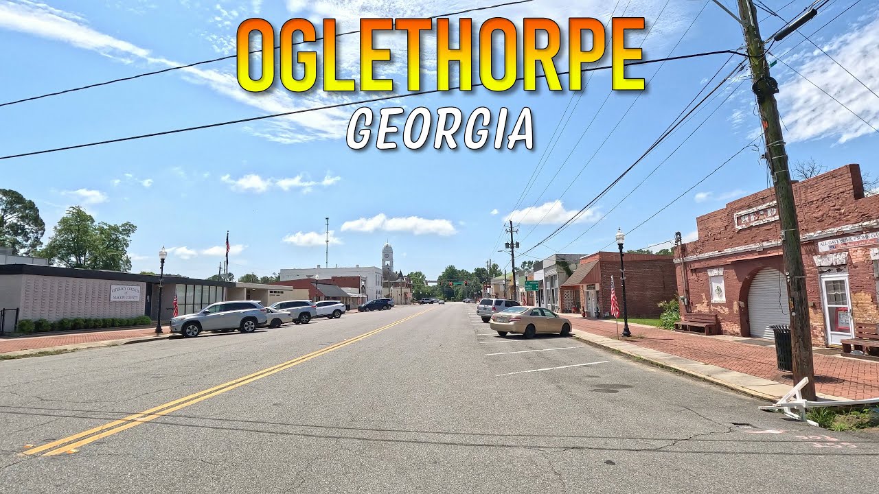 Oglethorpe Georgia Driving Through