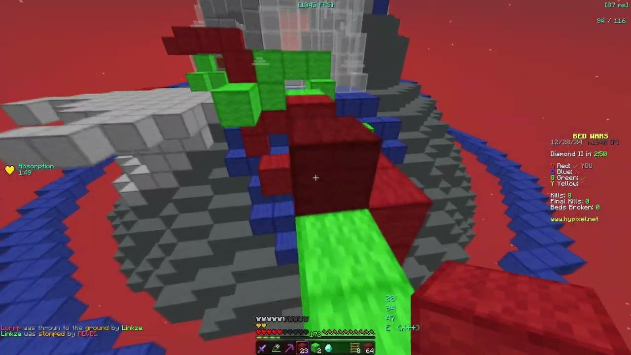 Dominating at side in ranked bedwars!
