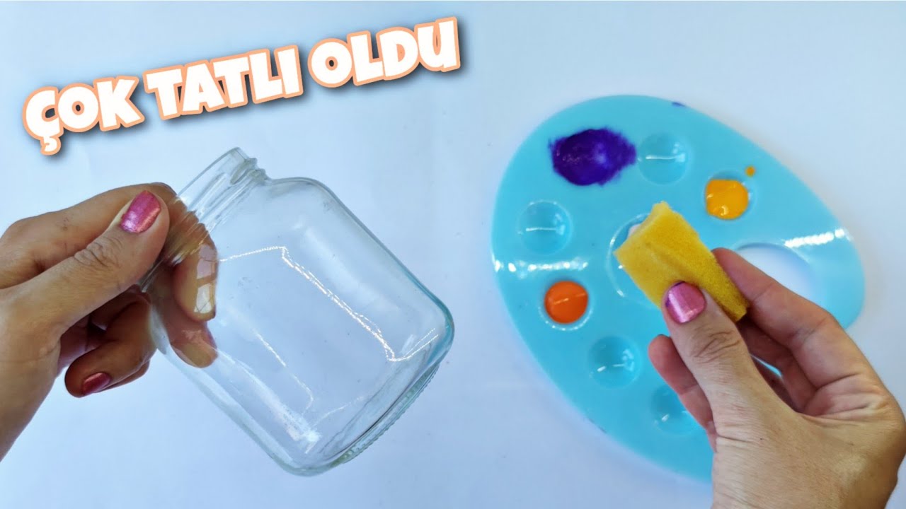 Kavanoz'un varsa dene! Odanı dekore et süsle / Painting