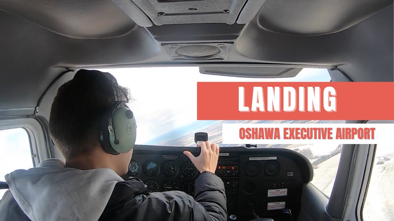 Landing Oshawa Executive Airport (CYOO) | Cessna 172 | ATC Audio