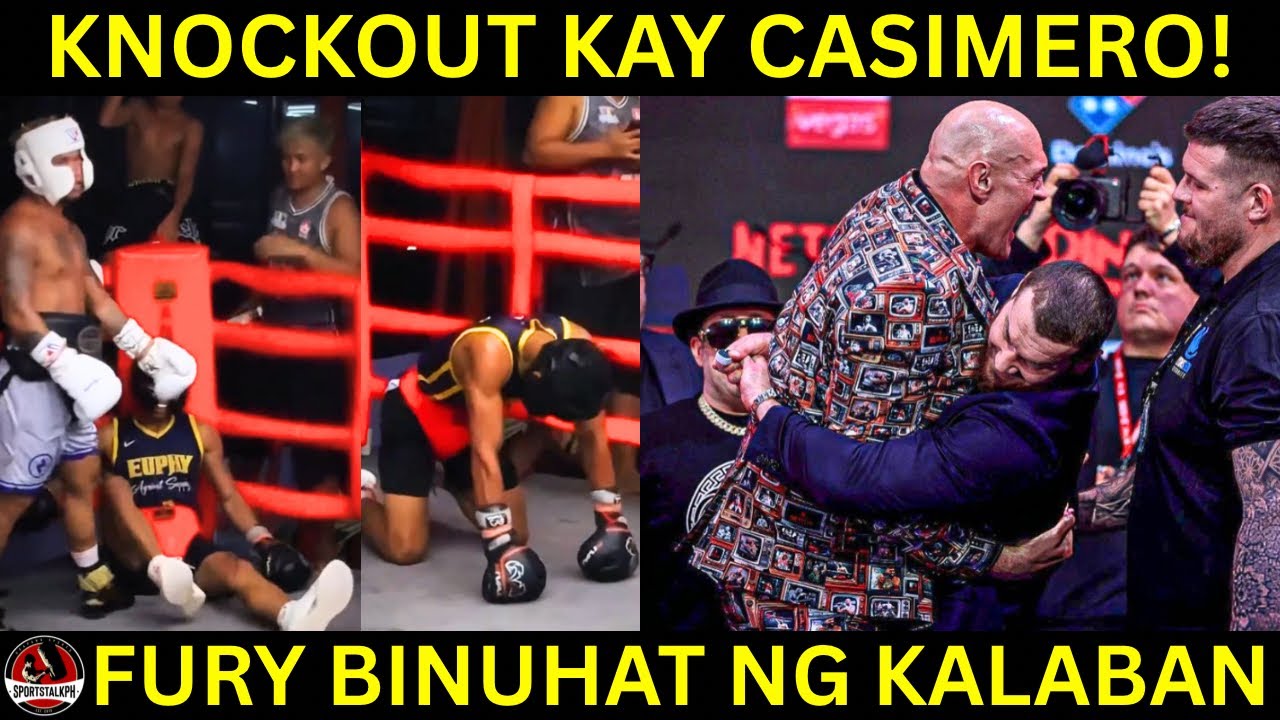 Casimero ni-KNOCKOUT ang Sparmate! | Tyson Fury BINUHAT ng Kalaban | Canelo TUMABA na