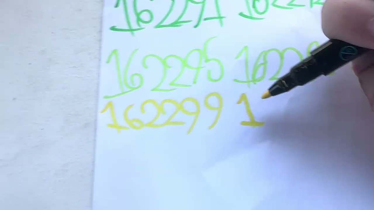 Writing Counting ✍️ 162300
