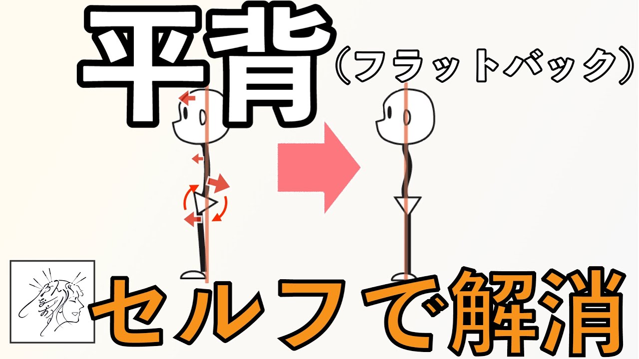 猫背より危険？平背（フラットバック）の原因とセルフで解消する整え方・ストレッチ