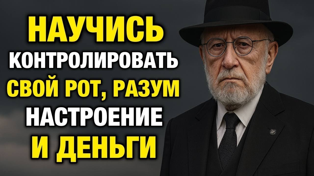 Научись контролировать свой рот, разум, настроение и деньги | 8 Уроков Еврейской Мудрости