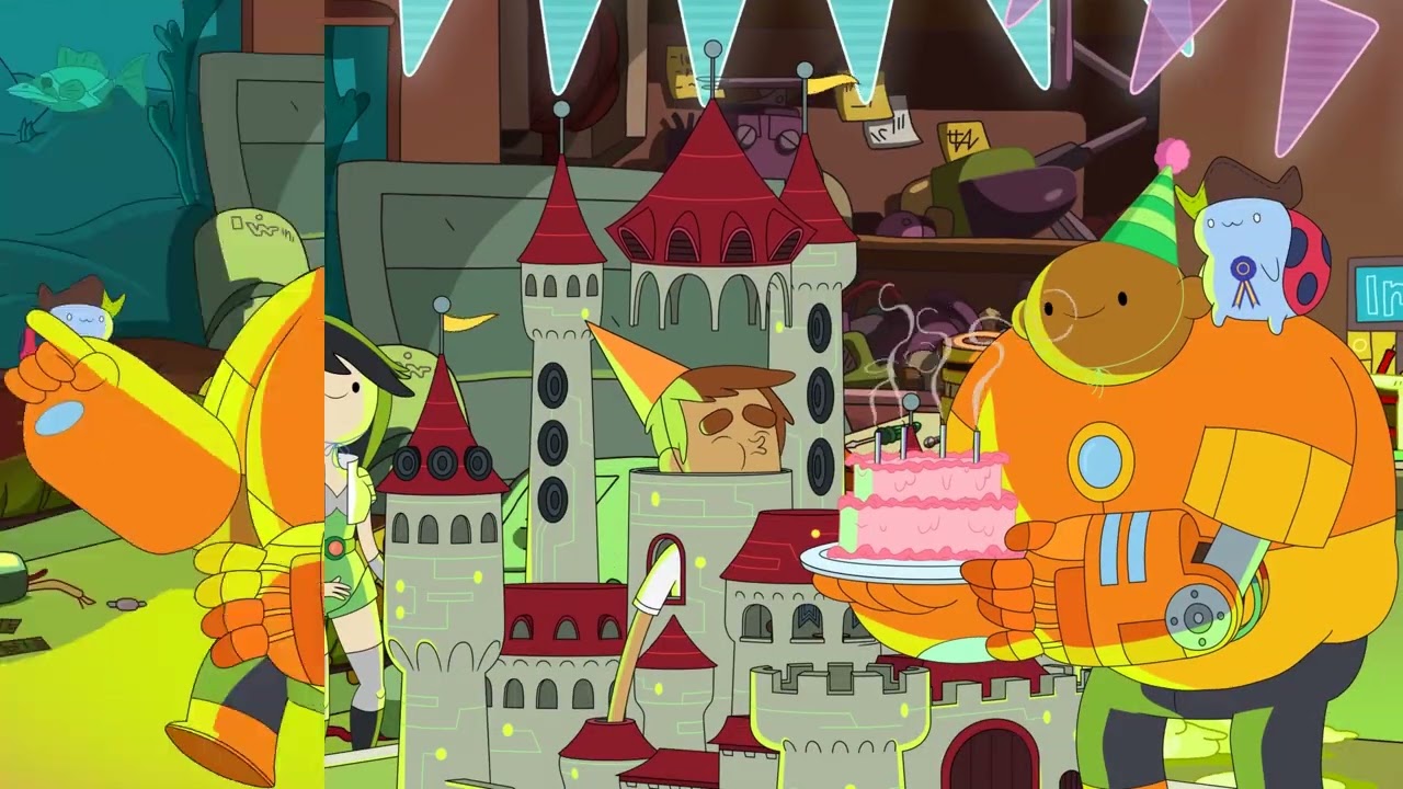 Bravest Warriors S04E17E18 IOU for Your Love At Night When the Programs Through 1080p VRV WEB DL x26