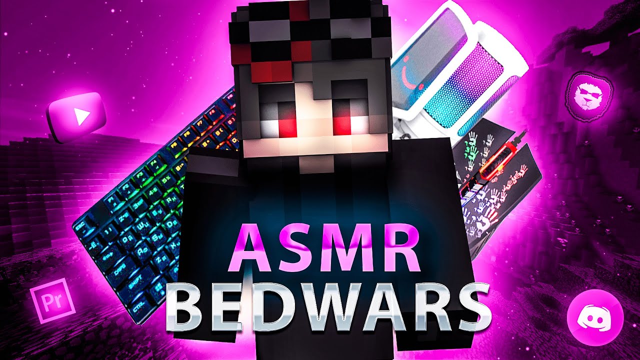 ASMR + Handcam BedWars Solo MCPE 1.1.5 PC || Gameplay BreadixWorld