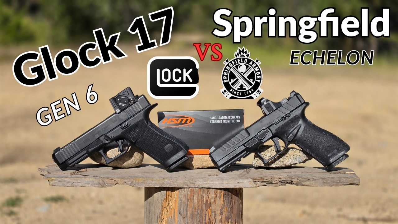 Glock 17 Gen 6 против Springfield Echelon: кто победит?