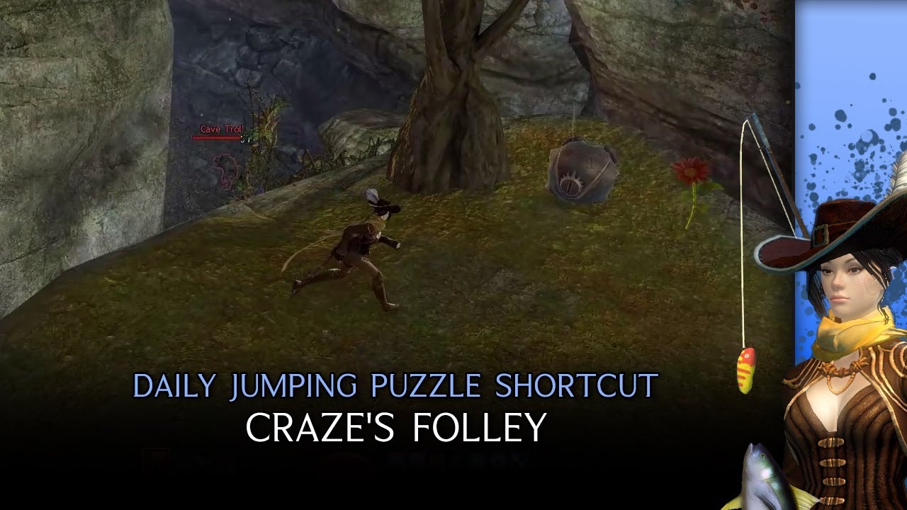 Guild Wars 2 Daily Jumping Puzzle Shortcut - Craze's Folley