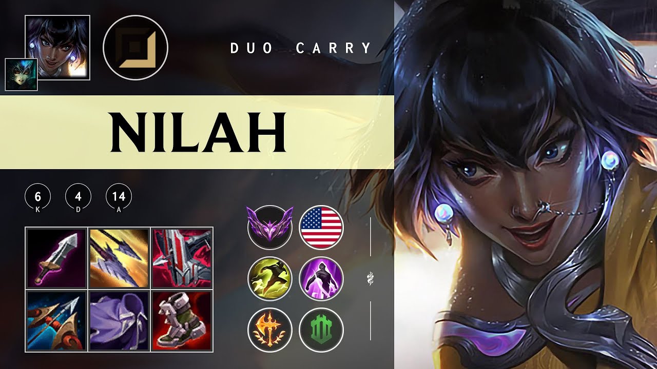 Nilah ADC vs Vayne - NA Master Patch 25.24