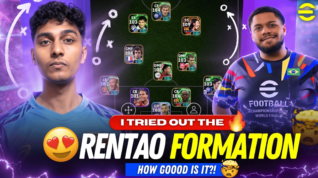 I USED CHAMPION RENATO'S FORMATION!🥳 | FULL SQUAD BUILD + GAMEPLAY VIDEO🤯 | F2P ACCOUNT PERSPECTIVE🤔
