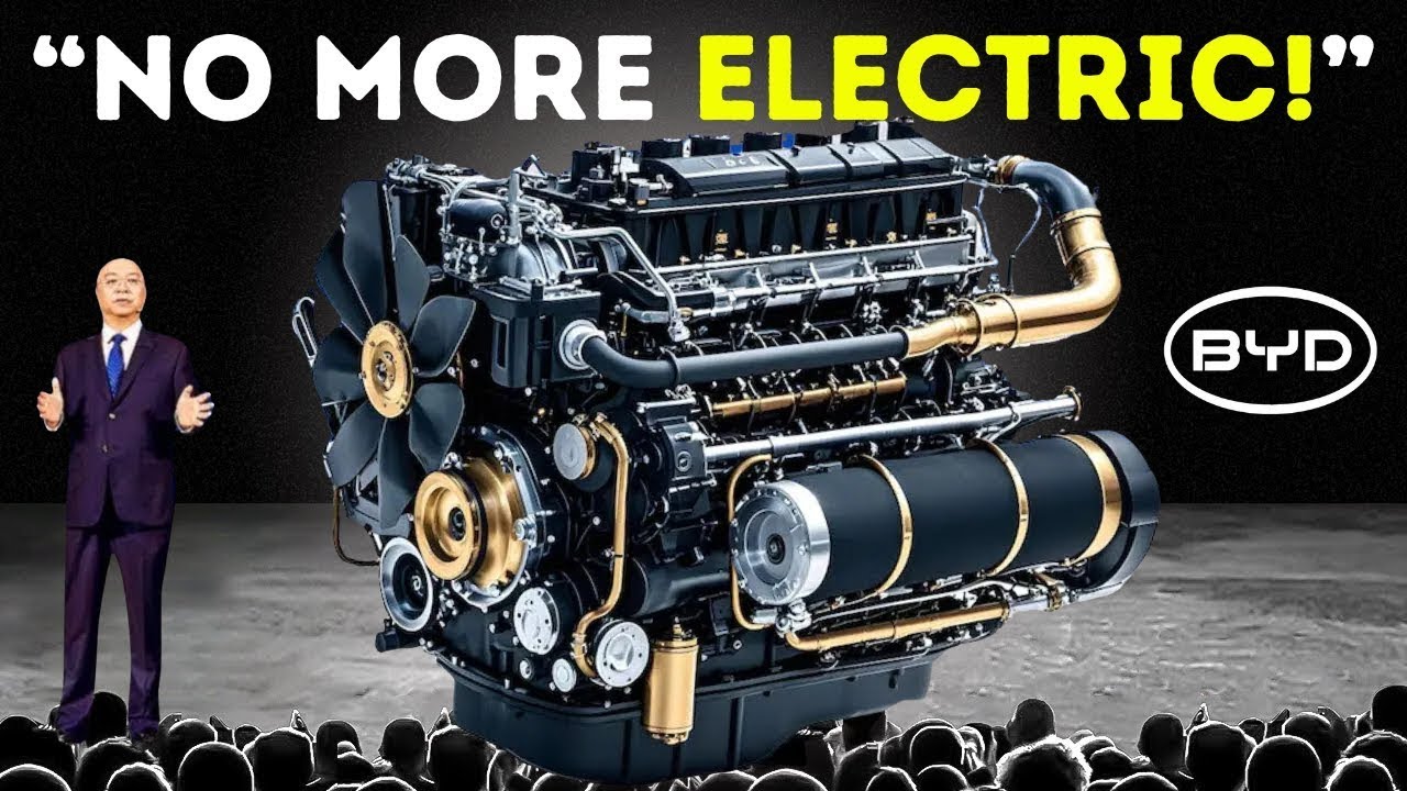 BYD CEO: This New Hybrid Engine Will Wipe The Floor With All Electric Cars in 2027!