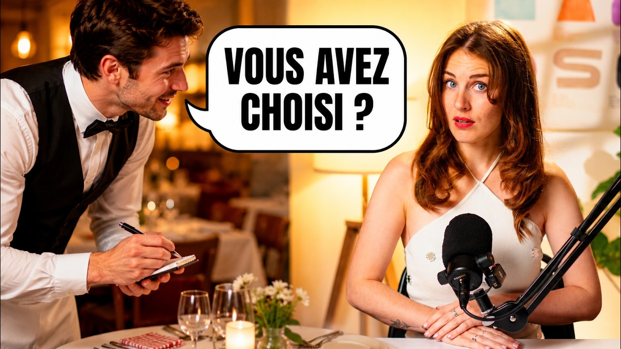 Comment commander au restaurant en France (sans paniquer) 🇫🇷