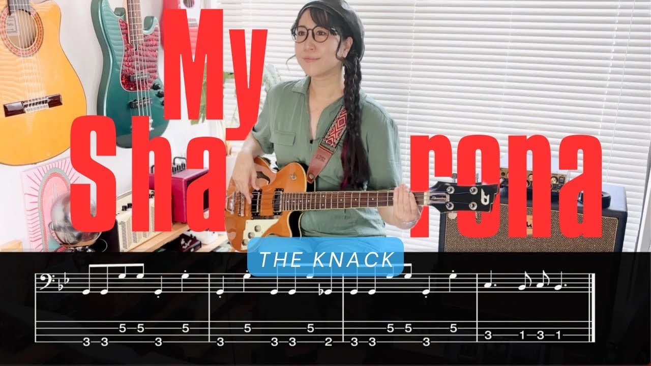 My Sharona – Bass Cover (Tabs + Notation) | The Knack