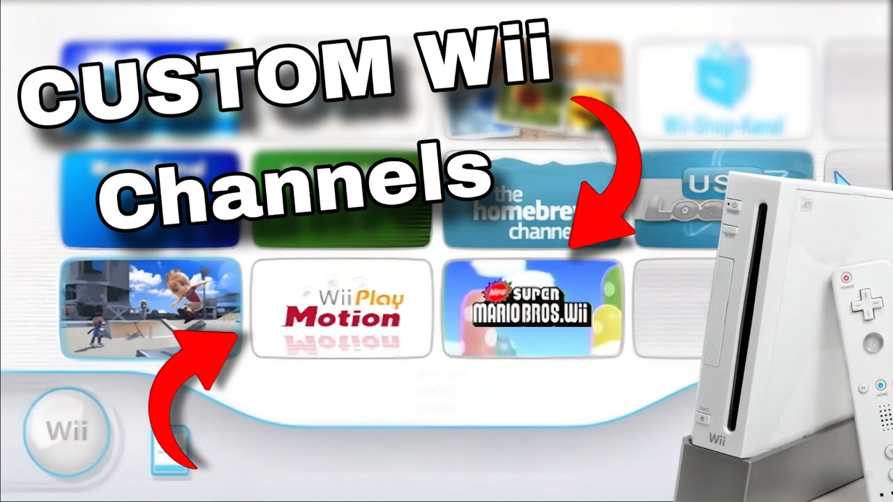 Wii-Spiele direkt vom Menü starten - So erstellst du eigene Channels!