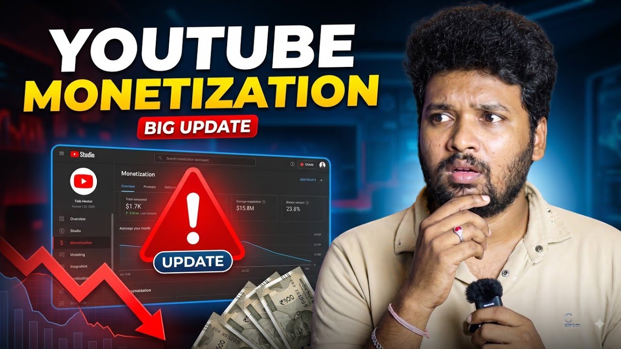 YouTube BIG Update 2026 🚨 | New Monetization Rules You Need to Know