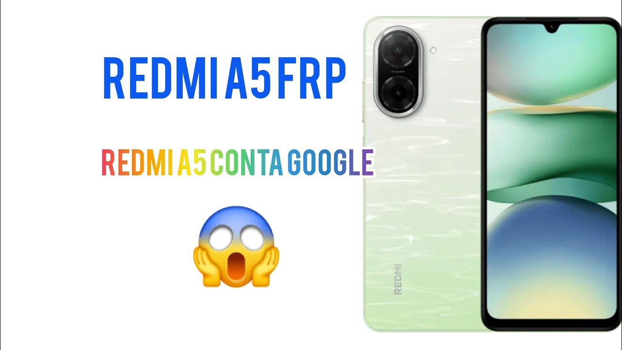 ✅️Redmi A5 frp [redmi A5 conta Google]✅️