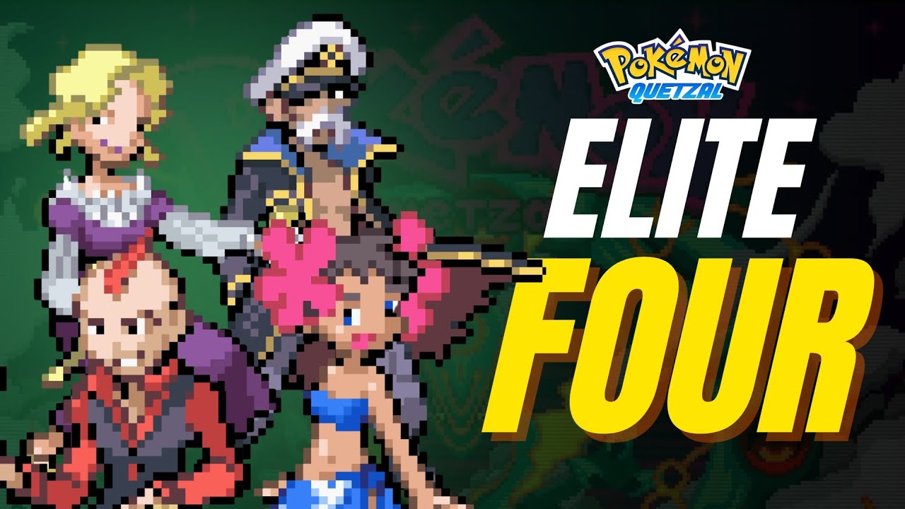 ELITE FOUR + CHAMPION | POKÉMON QUETZAL ALPHA 0.8.4