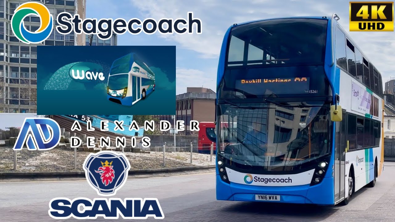 [Stagecoach South East: Wave 99 Hasting Station to Silverhill via Bohemia] ADL E400MMC Scania N250UD