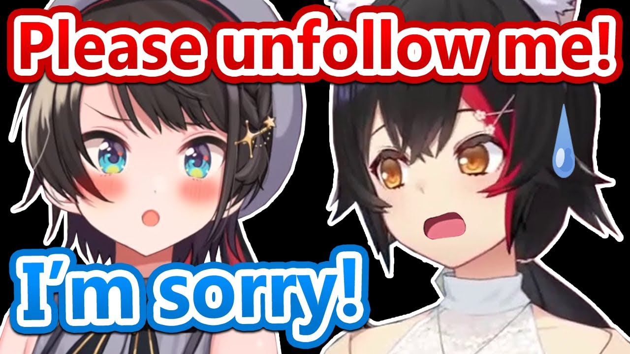 When Subaru Was Asked To Unfollow Mio On Twitter...