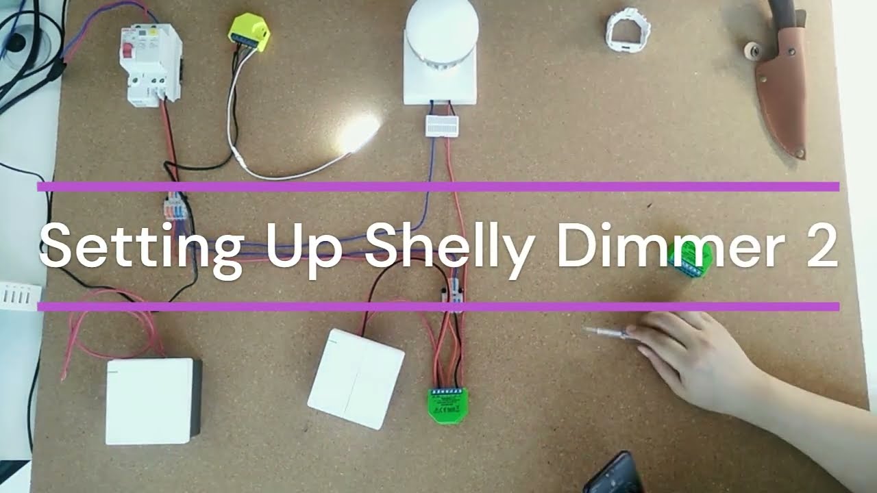 Setting Up Shelly Dimmer 2 [without a neutral wire]