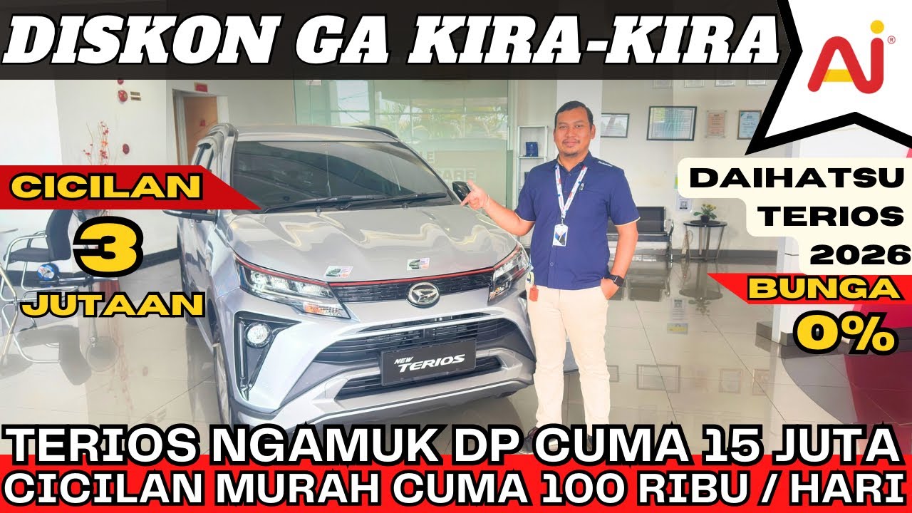 Daihatsu Harga nya Terjun Bebas Harga Terios jadi Murah banget‼️ Cukup Bayar 50% Bawa Pulang⁉️