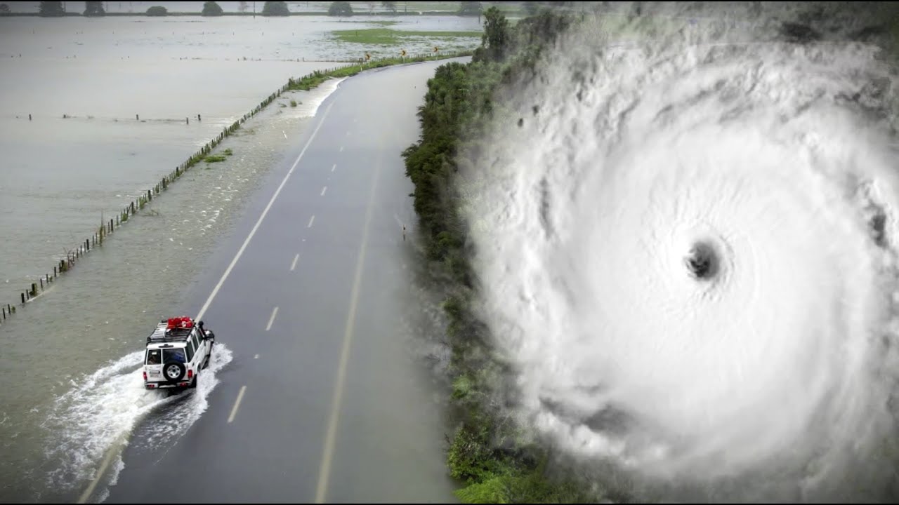 Cyclone Gabrielle - Severe Flooding from the air