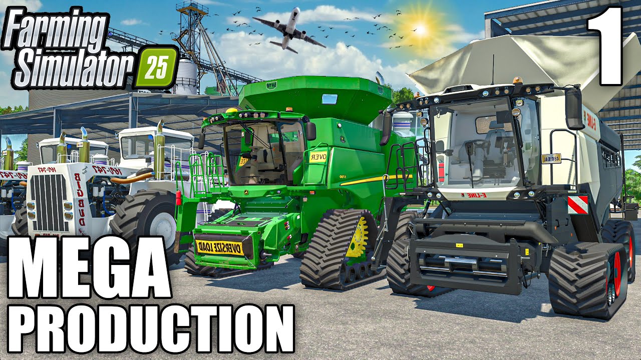 Welcome to THE HARDEST Challenge in FS25 | MEGA Production Challenge | Farming Simulator 25