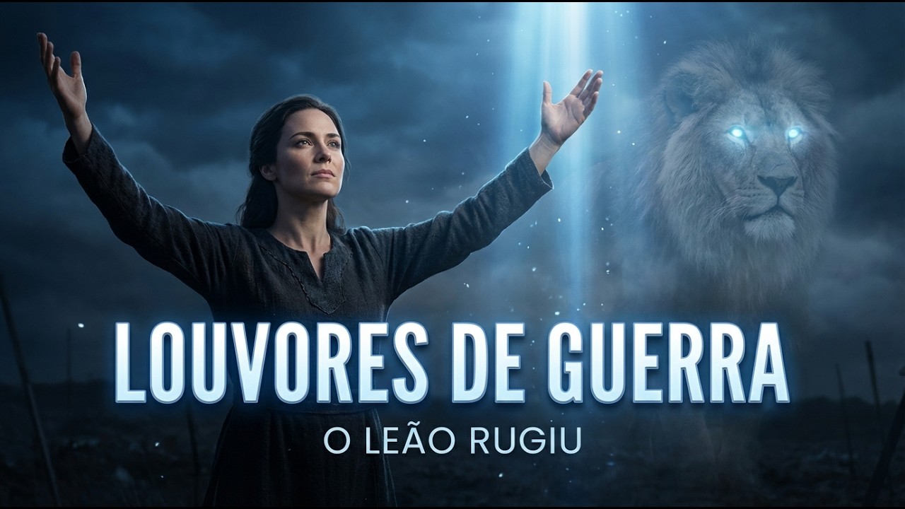 LOUVORES DE GUERRA  O Leão Rugiu Contra os Teus Inimigos Chega de Sofrer