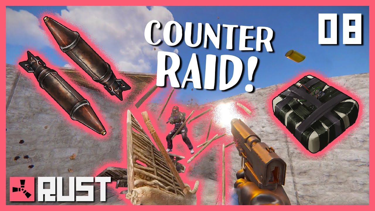 Am fost la două Counter Raid-uri! Am scos C4 și un inventar plin de Rachete! 💥 | Rust România