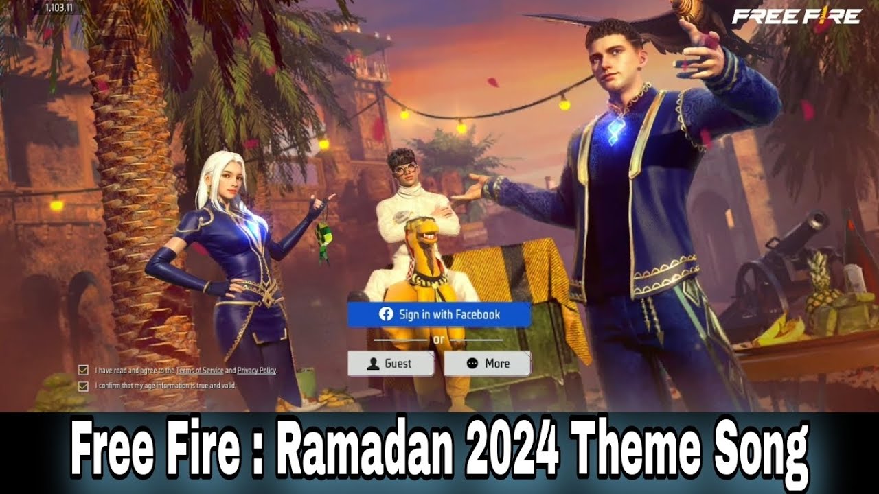 Free Fire : Ramadan Spirit 2024 Theme Song 🎧 | Free Fire Ramadan 2024 Loading Screen Theme Song |
