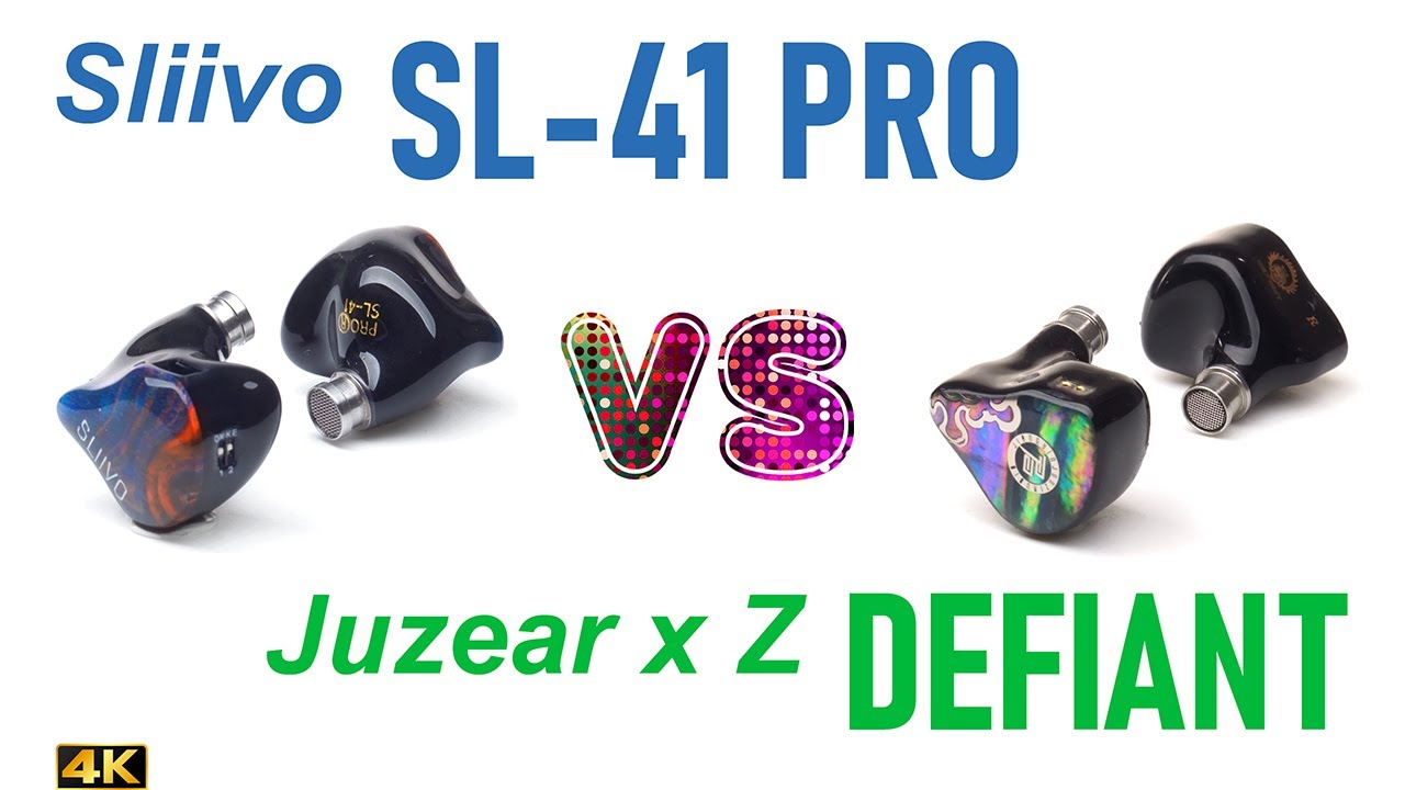 Sliivo SL-41 Pro vs Juzear Defiant - - IEM sound comparison