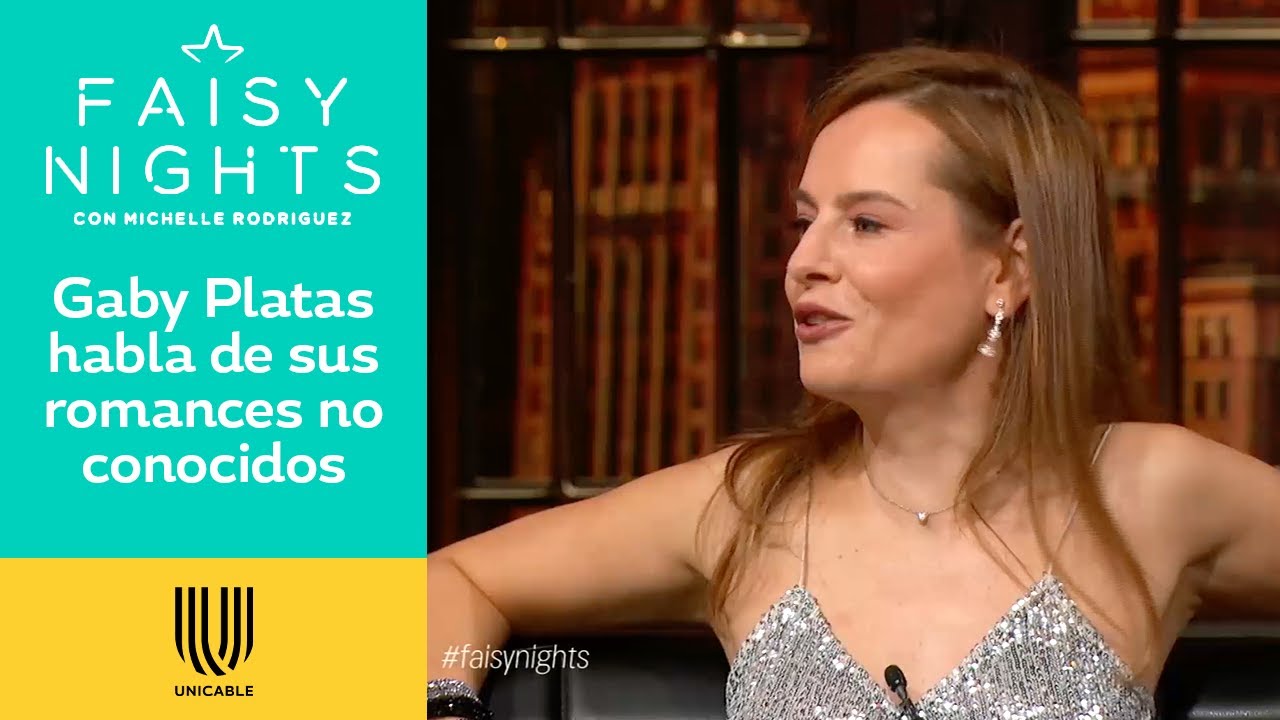 Gaby Platas recuerda su romance con Roberto Palazuelos | Faisy Nights | Unicable