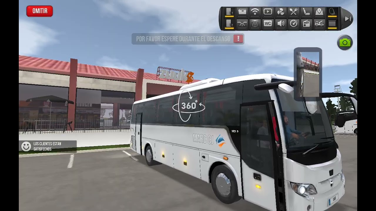 (BUS SIMULATOR:ULTIMATE🚍) MODESTO- FRESNO ⛅ EMPRESA:MARC CJ
