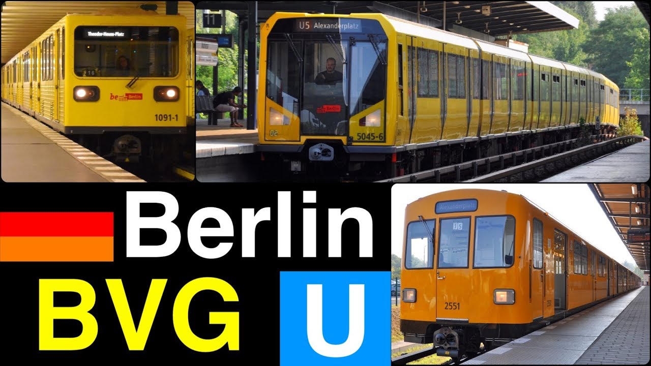U Bahn in Berlin [Series H, HK, F, GI, A3L]