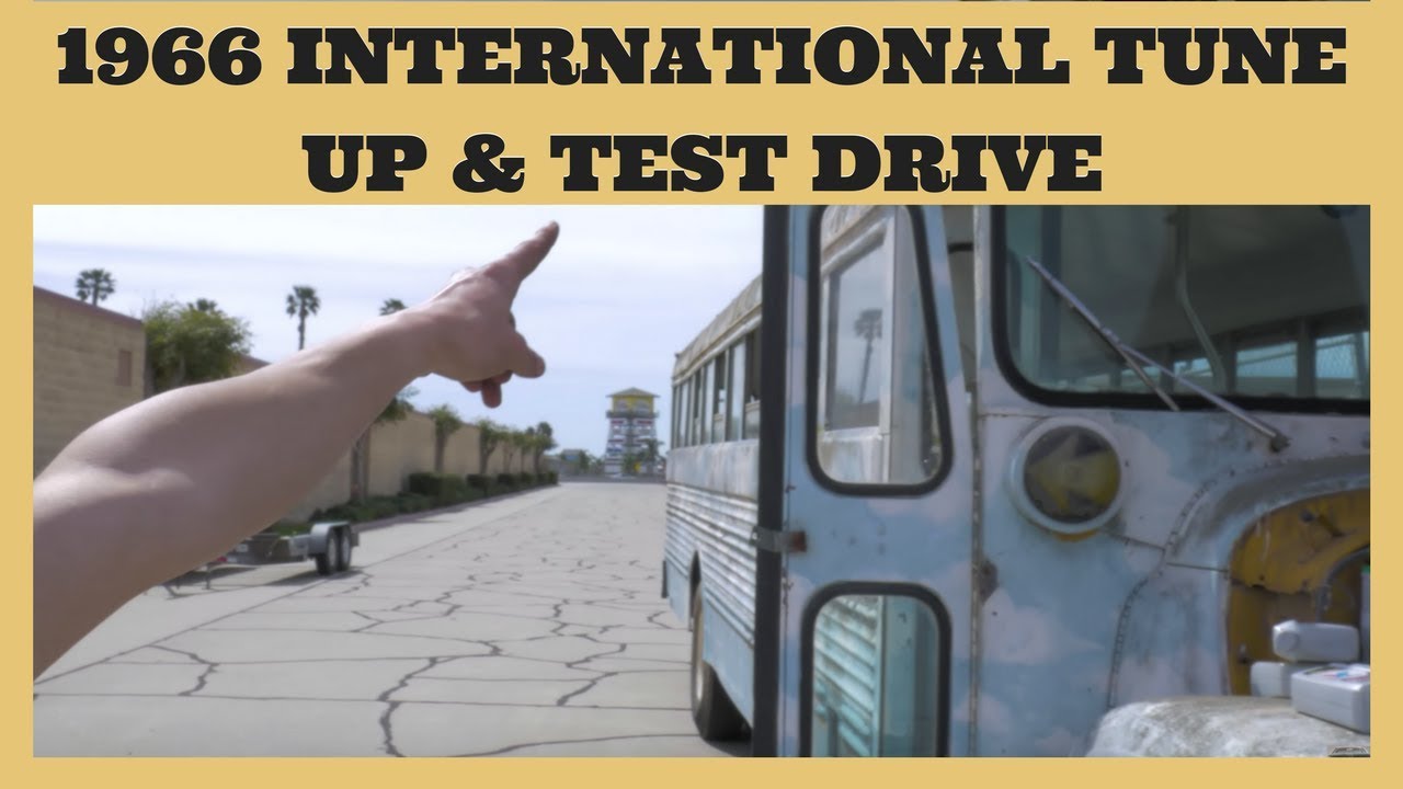 1966 international | Tuning a School Bus