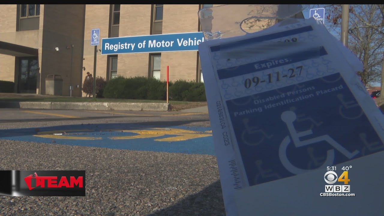 I-Team: Woman receives handicap placard from RMV for someone who died 15 years ago