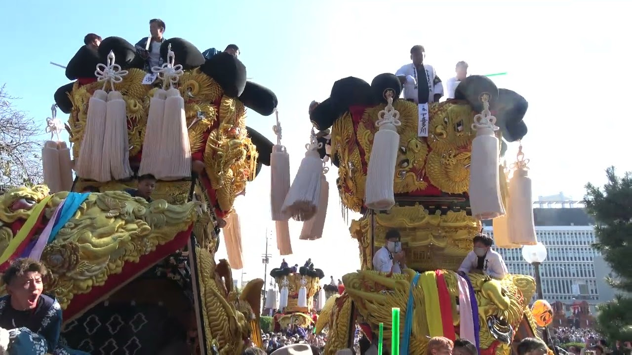 西条祭り 2022 御殿前 御輿 20221016
