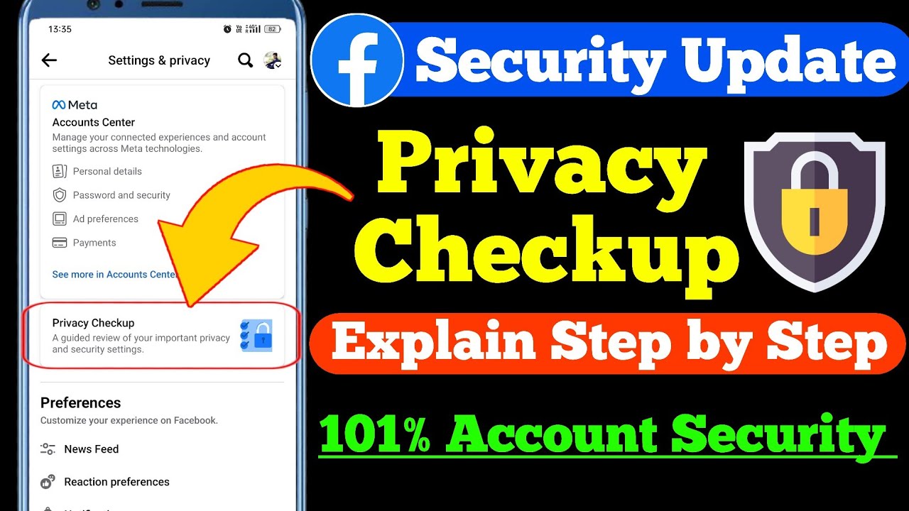 🔴 Explain Step by Step: Facebook Privacy Checkup New Update | Facebook Privacy Settings #facebook