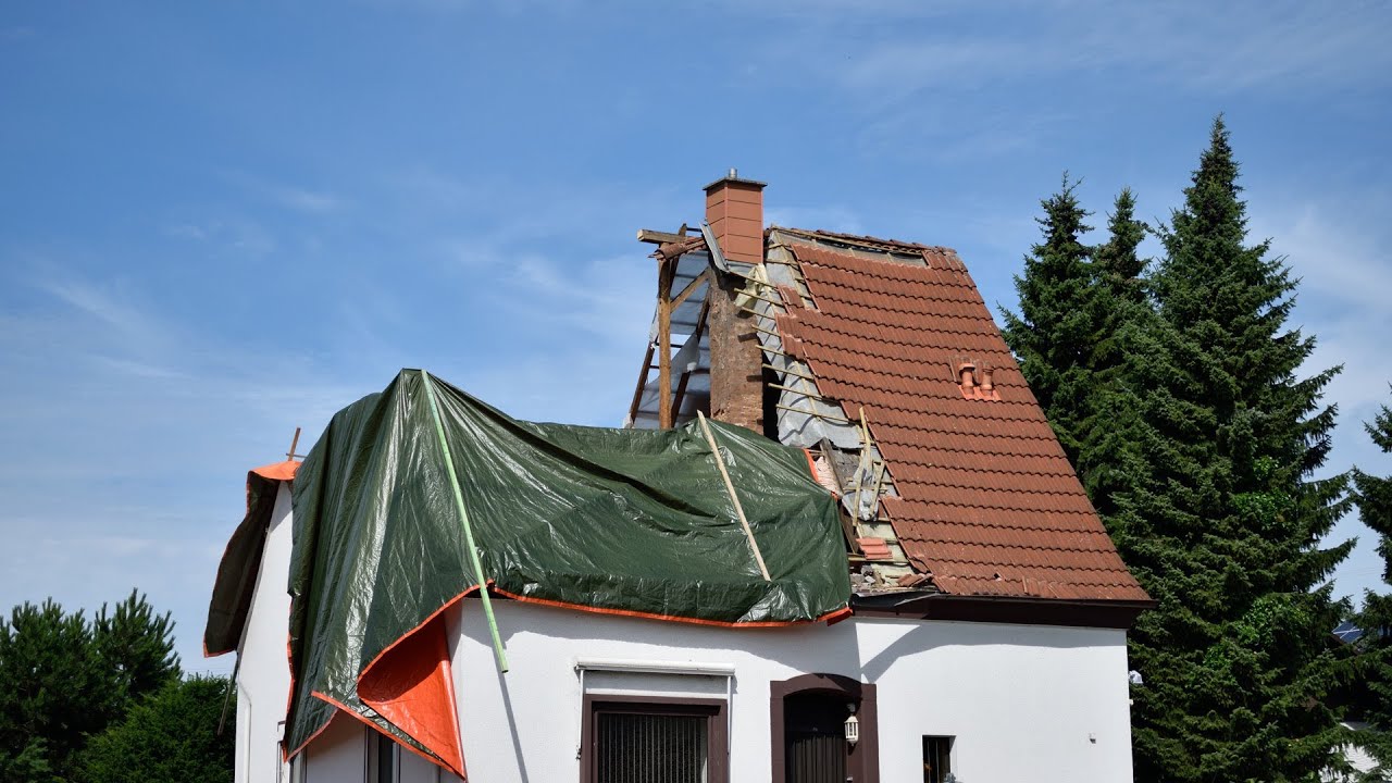 Tornado On the Ground Near Ramstein AFB: Aftermath (2 of 2)