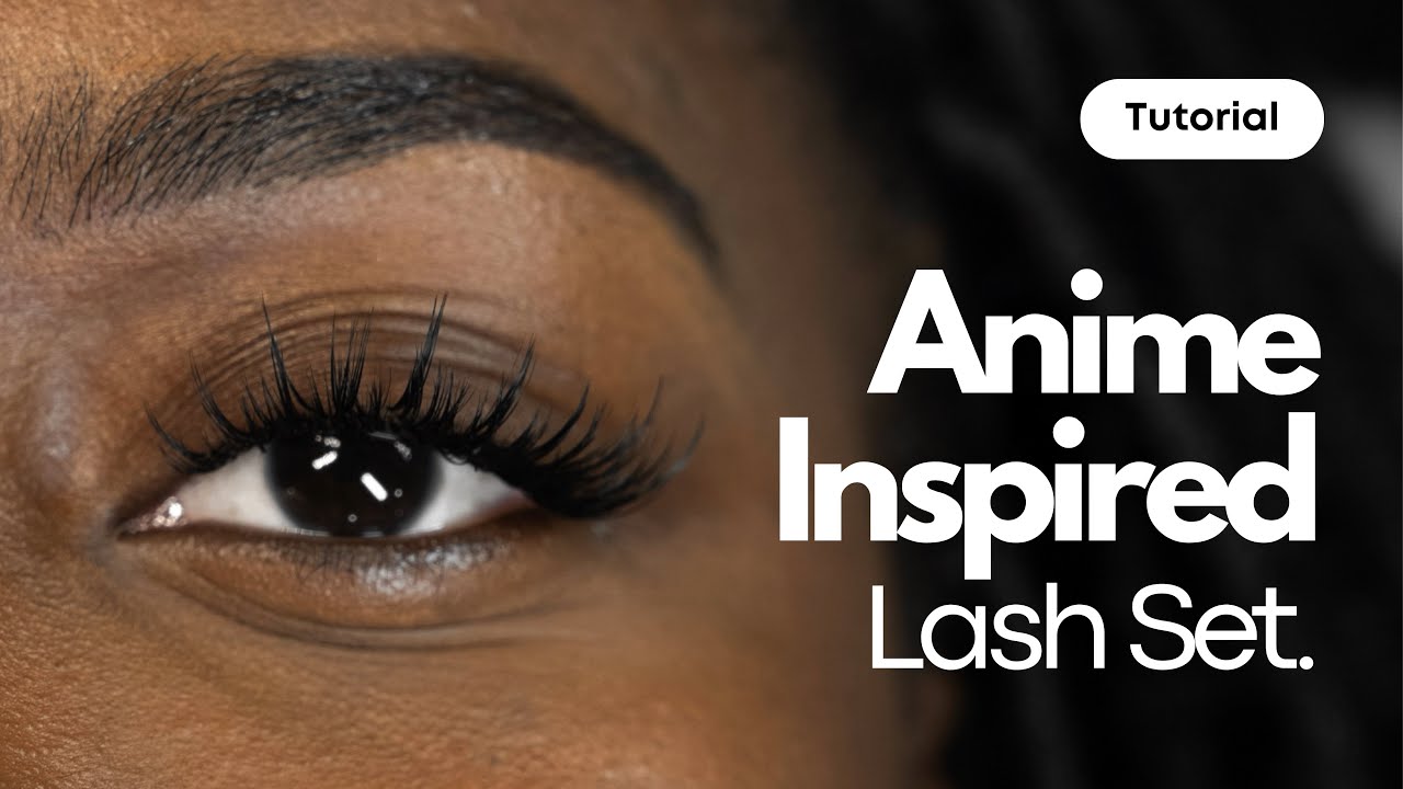 ANIME INSPIRED LASH SET | Eyelash Extension Tutorial
