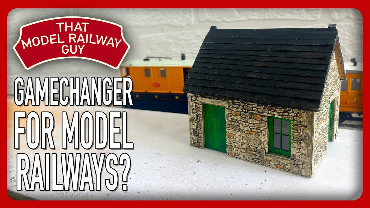 A Model Railway GAMECHANGER? - The Creality Falcon A1 Laser Cutter & Engraver