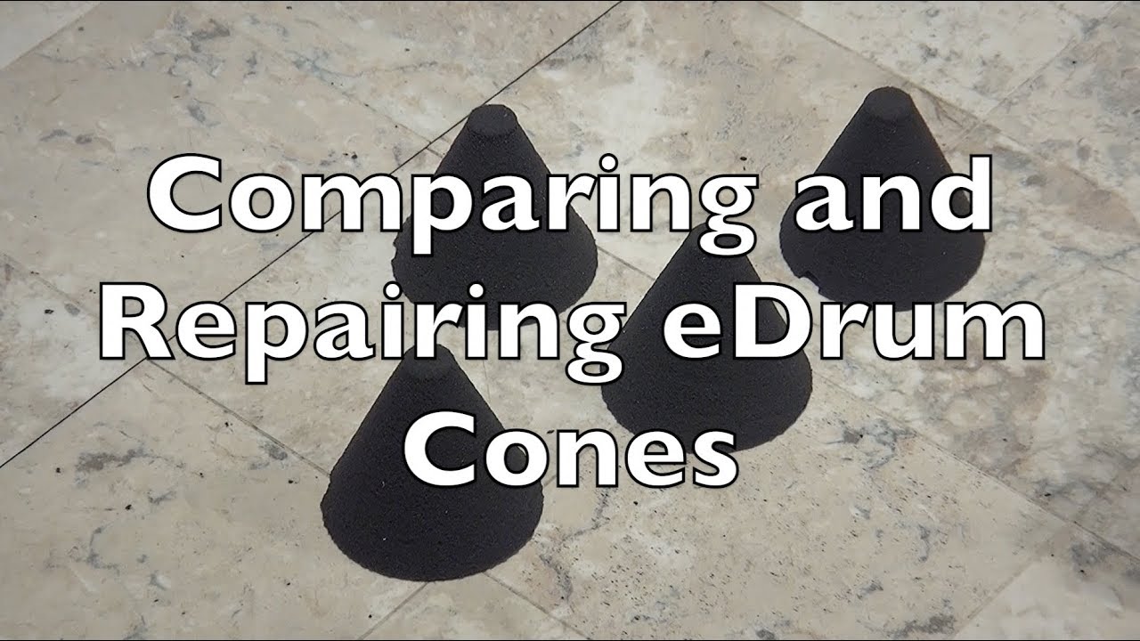 Roland eDrum Trigger Cones; Comparing and Repairing