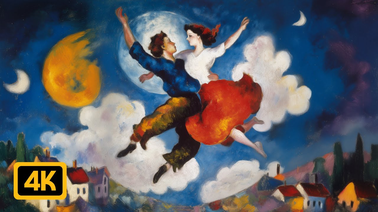 Visual Poems | Symbolist | A Dream Like Chagall [AI Music Video]