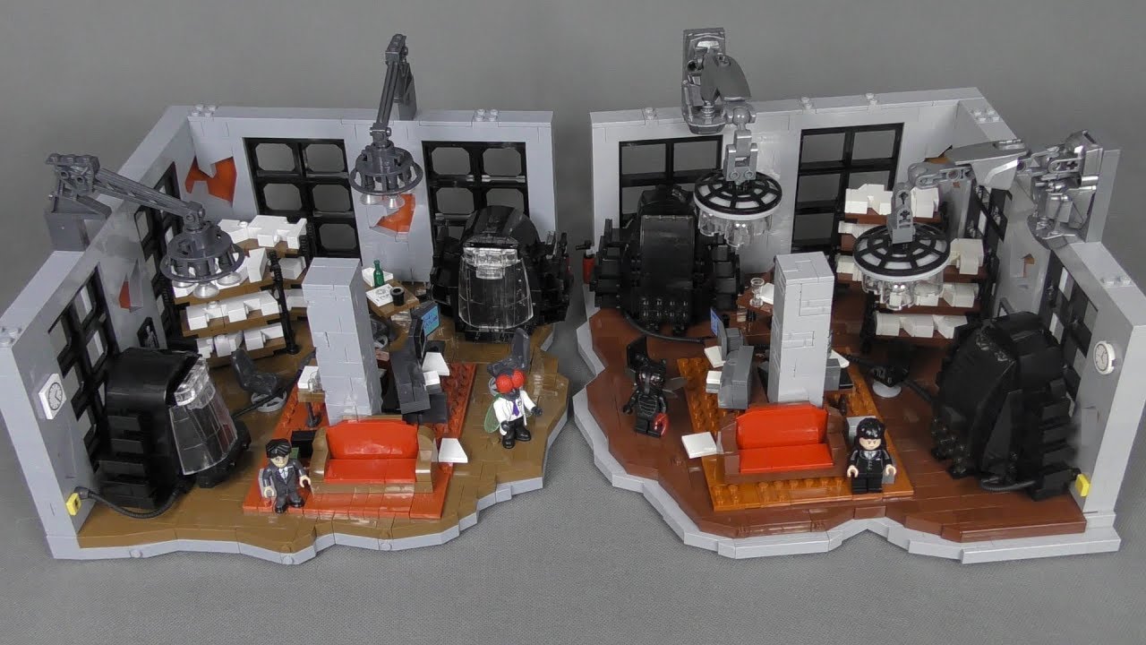 LEGO VS COBI - Laboratorium z filmu Mucha / Laboratory from Fly David Cronenberg