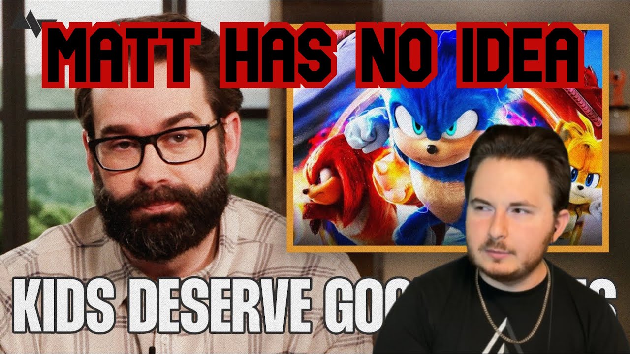 Sonic Fans Won't Stand For Matt Walsh's Disrespect
